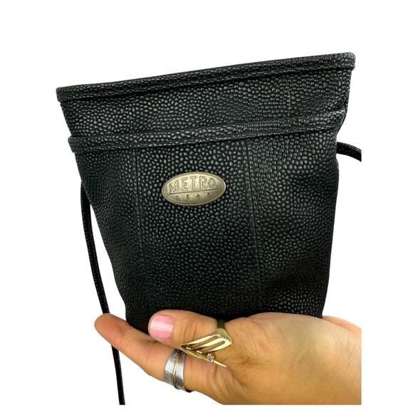 90's METROGEAR faux stingray mini bag - Picture 6 of 6